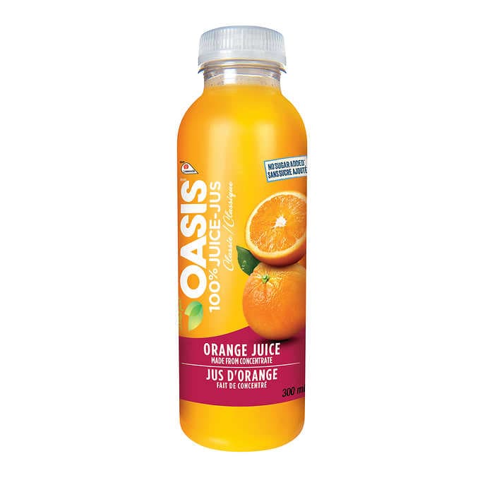Oasis orange juice